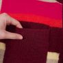 Next Multi-Colored Colorblock Striped Knit Button-Up Cardigan Size S Image 6