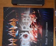Rare Def Leppard memorabilia PreBroadcast rough cut VH1 VHS