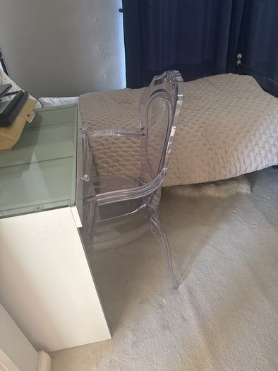 Hollywood Style Vanity Dressing Table with Mirror