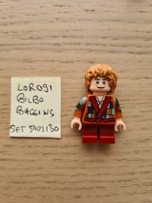 lego lor091 bilbo baggins,set hobbit 5002130