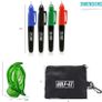Golf Ball Line Drawing Marking Alignment Tool Kit with 4pcs Marker Set and Carry Case Image 3