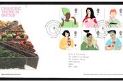 2005 Great Britain Changing Tastes in Britain Commemorative Stamps Addressed First Day Cover (FDC).