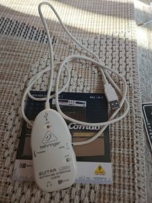 Guitar USB interface -behringer