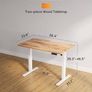 100 x 60cm Sit Stand Electric Home Office Desk with Memory Smart Pannel Image 8