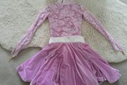 Ballroom  Latin Lilac girls dress 9-10