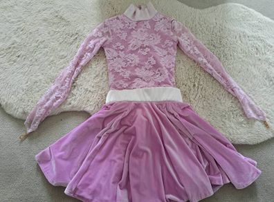 Ballroom  Latin Lilac girls dress 9-10