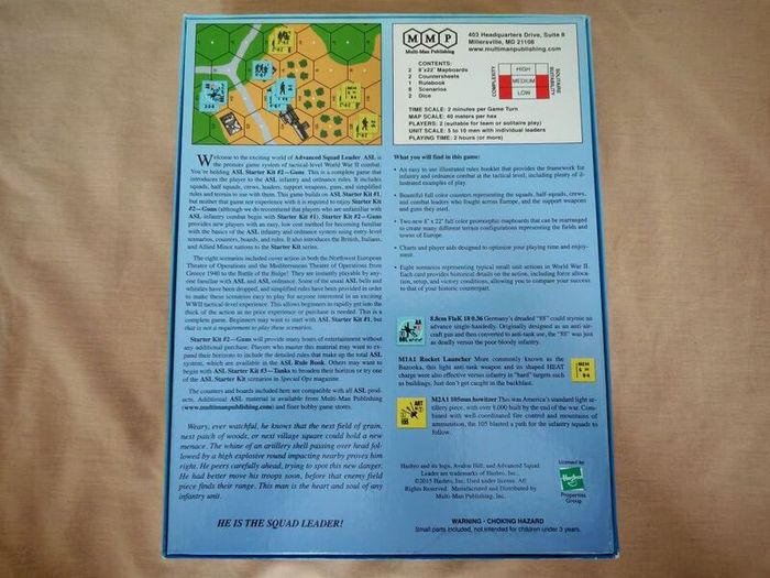 Board Game: Advanced Squad Leader Starter Kit #2