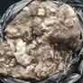 Description: Job lot of vintage horsehair and natural upholstery stuffing, split across 8.5 black bin bags. Image 9