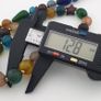Antique African Style Mix MultiColor Glass Beads Necklace Image 9