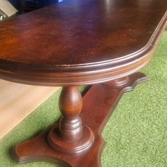 Solid mahogany coffee table