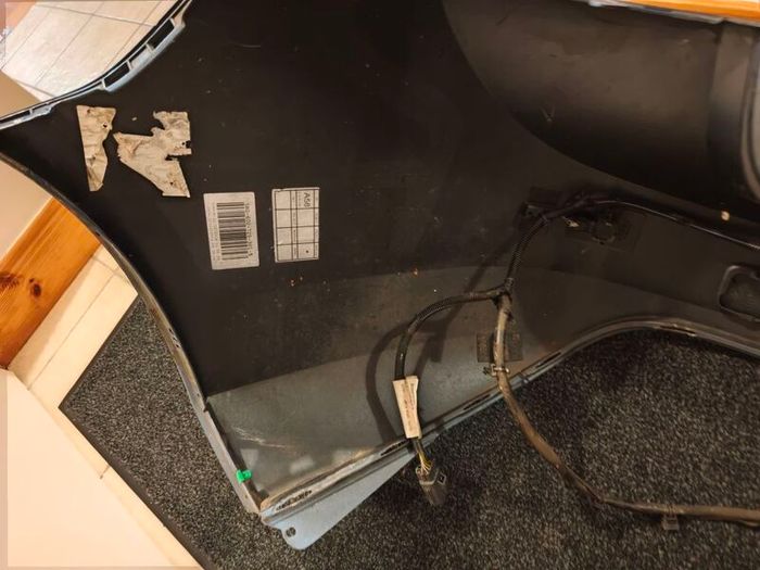 Volvo S60 2017 Rear Bumper without diffuser