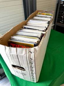 Indie Long Comic Box w 300 Comics for Sale