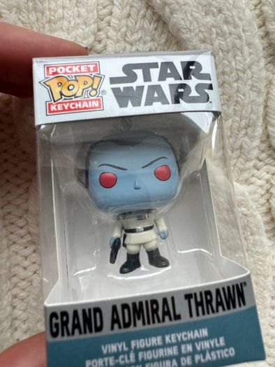 Funko Pop Keychain Star Wars Ahsoka Grand Admiral New Please look at the pictures