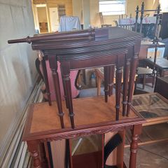 Nest of Tables - Mahogany
