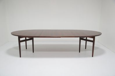 Vintage Rosewood Extending 10 Seater Dining Table Model 212 by Arne Vodder, 1960s