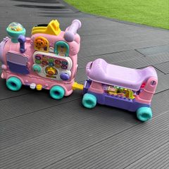 train ride on pink