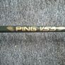 Ping Black Dot Becu Beryllium Copper LST Wedge Iron Ping V53 Regular Flex Shaft Ping Grip Image 6