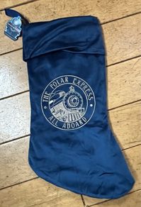 Polar Express christmas stocking