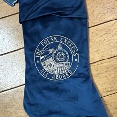 Polar Express christmas stocking