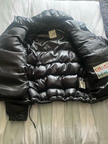 Mens Moncler Maya Hooded Short Down Jacket