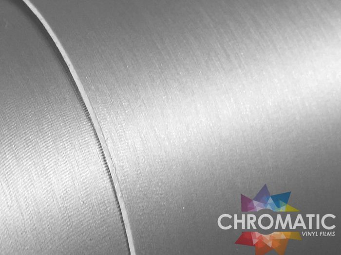 Brushed Aluminium Vinyl 152 x 30cm Roll - 6 colours available - Bubble Free Car Wrap