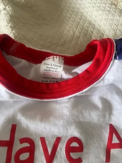 Christmas pyjamas name Ryan