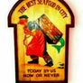 Large Vintage Wooden Catering Sign Image 3