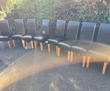 Tuscan Dining Chairs All 8 for 80 Euro