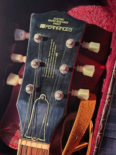 1978 Fernandes MIJ FSA60 (ES335) Semi Hollow Guitar (Delivery available)