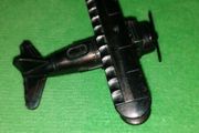 Vintage Biplane Die-Cast Metal Pencil Sharpener