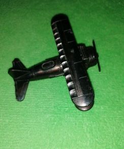 Vintage Biplane Die-Cast Metal Pencil Sharpener
