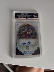 Signed And graded ollie watkins card
