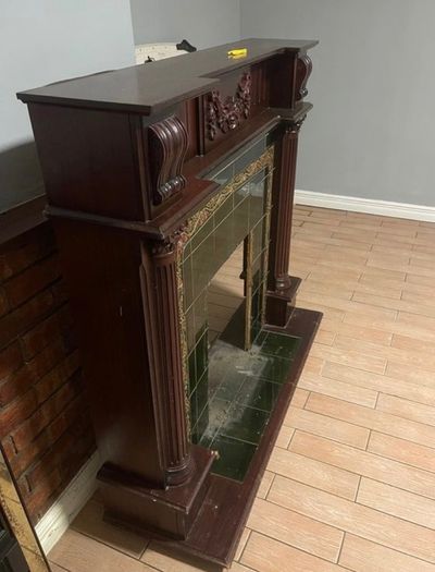 fireplace surround