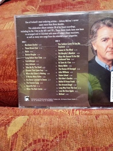 cd Johnny McAvoy celebration 30 of his finest recordings on a double CD