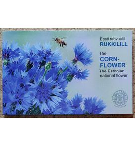 Estonia 2 Euro Brilliant Uncirculated Coin 2024 - The Cornflower