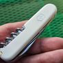 Vintage Victorinox Sportsman with Nylon Swiss Advertising Scales 84mm Swiss Army Knife Collectable Image 7