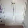 Solid cream wardrobe and dressing table Image 4