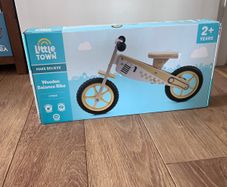 Little Town Wooden Balance Bike
