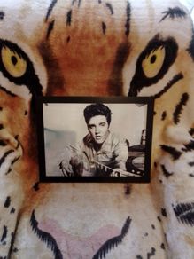 Elvis Memorabilia - Elvis Presley - Holographic Canvas Picture
