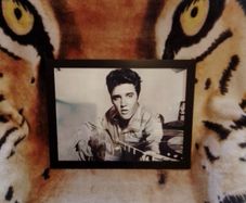 Elvis Memorabilia - Elvis Presley - Holographic Canvas Picture