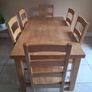 Dinning table and 6 chairs Image 3