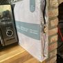 Christy 400 thread count double fitted sheet pebble cotton Image 9