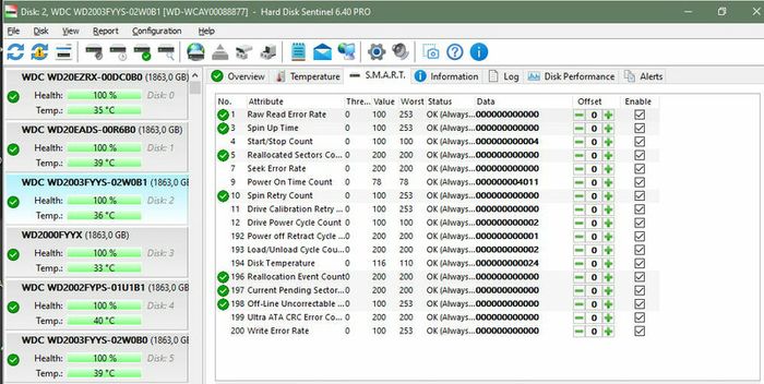 WDC 2TB SATA HDD WD2003FYYS Western Digital Enterprise Server 24x7