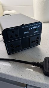 LVYUAN 1000W Voltage Transformer 220V 110V Step Up & Step Down Converter UK to US Dual 110V & 220V outlets