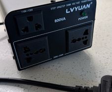 LVYUAN 1000W Voltage Transformer 220V 110V Step Up & Step Down Converter UK to US Dual 110V & 220V outlets