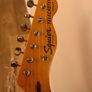 Squier Classic Vibe '70s Telecaster Thinline Olympic White Electric Guitar Image 6