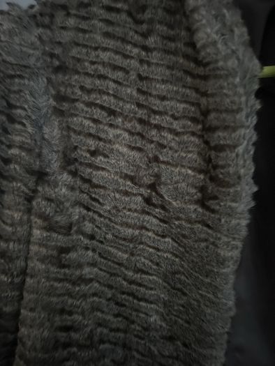 Faux fur jacket by Cynthia Vincent