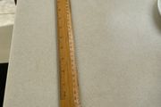vintage 40 wooden ruler