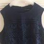 BRAND NEW Ladies Navy Lace Dress: Size 8 Image 3