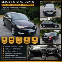 2015 Skoda Rapid Automatic Car New NCT Low Mileage